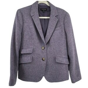 Talbots Blazer Equestrian Academia Wool Blend Preppy Career Classic 7Women 10